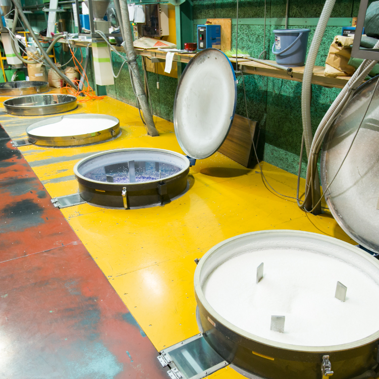 それぞれの材料の特性を見極 めてブレンド